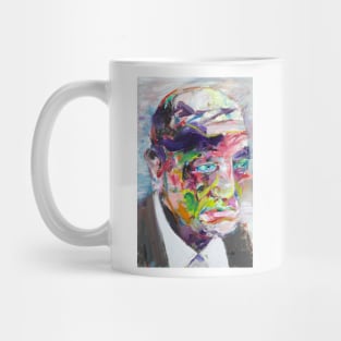 LUIS BUNUEL watercolor and acrylics portrait Mug